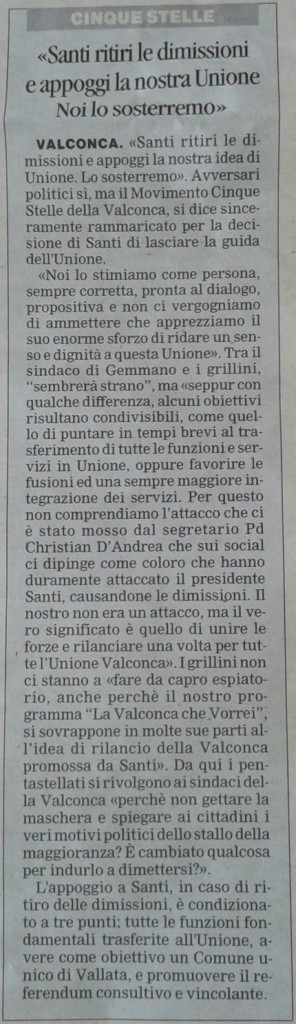 Da Il Corriere Romagna sezione Rimini del 31-03-2016